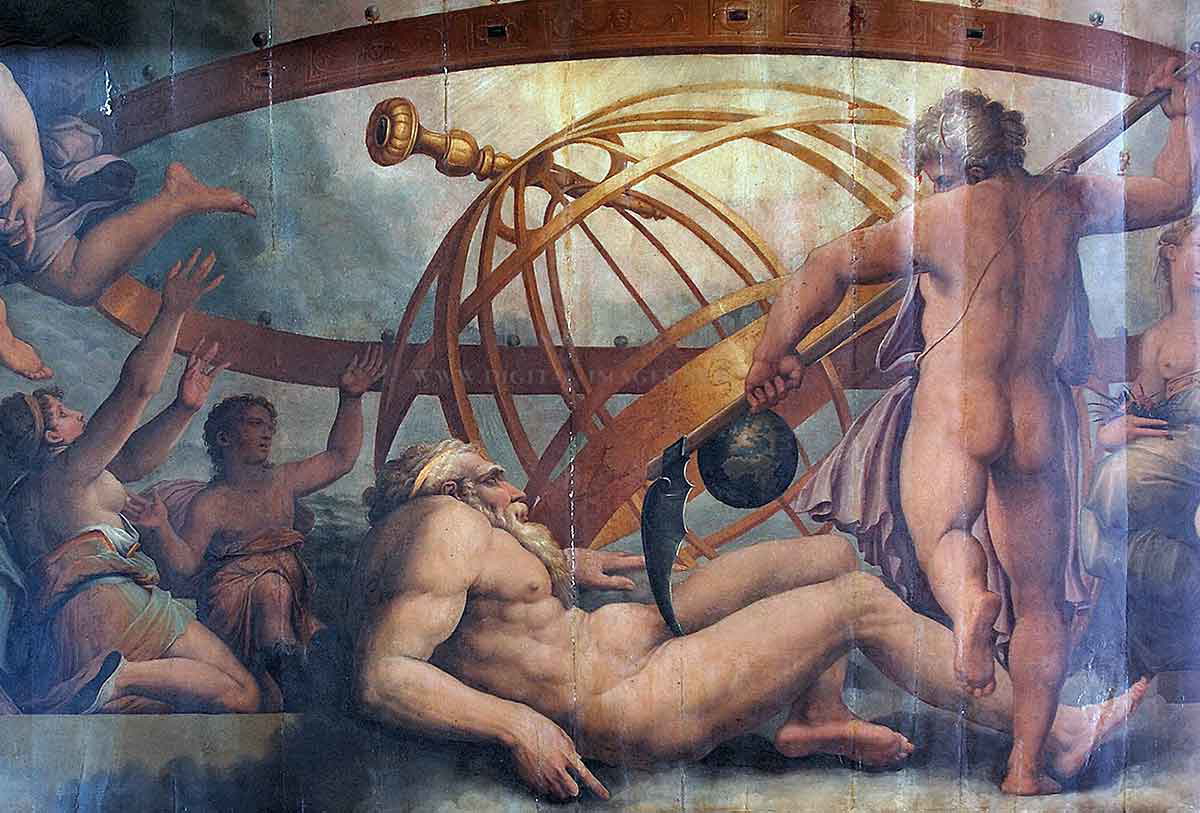 gherardi mutilation uranus saturn painting