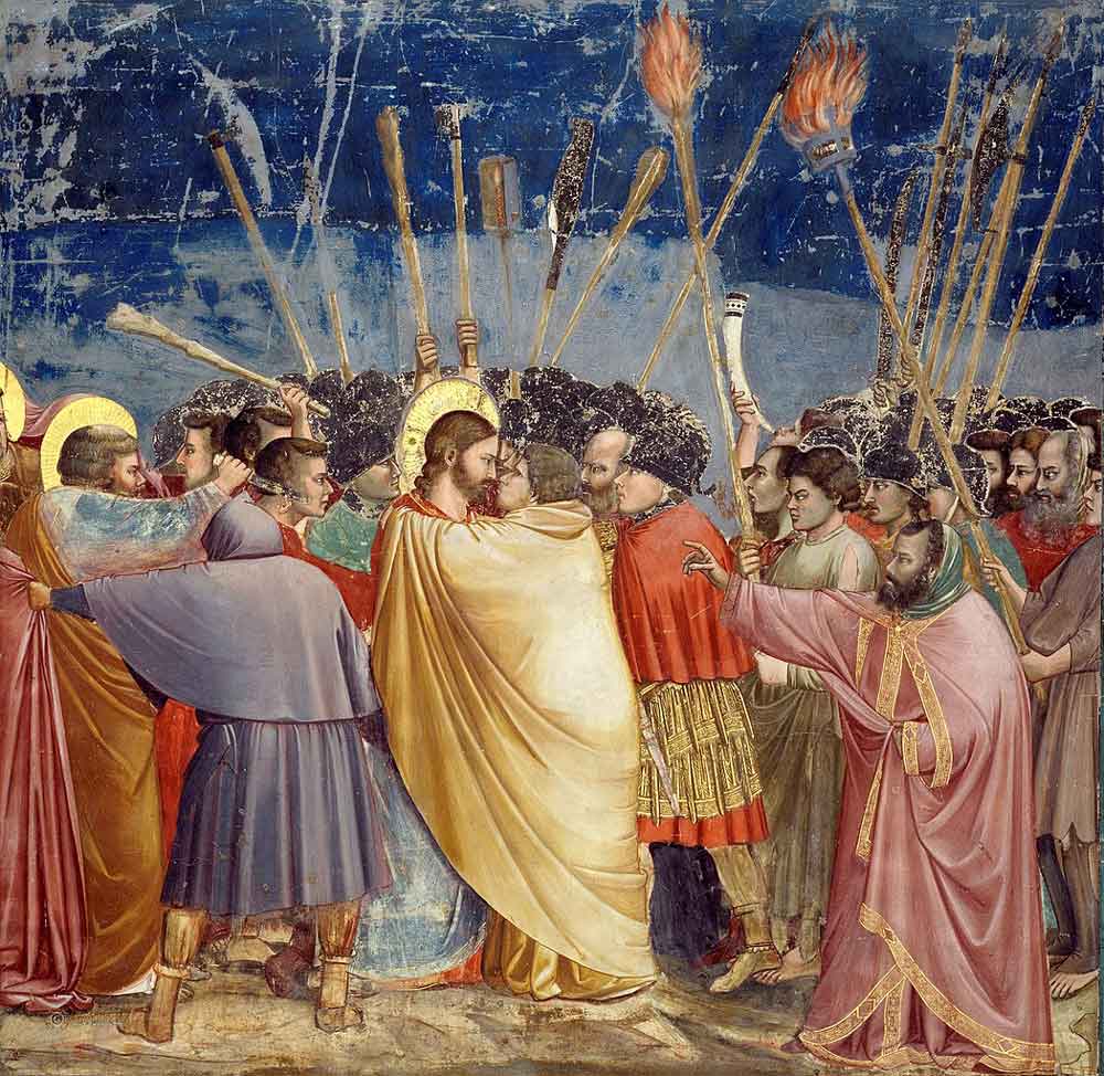 giotto kiss of judas iscariot