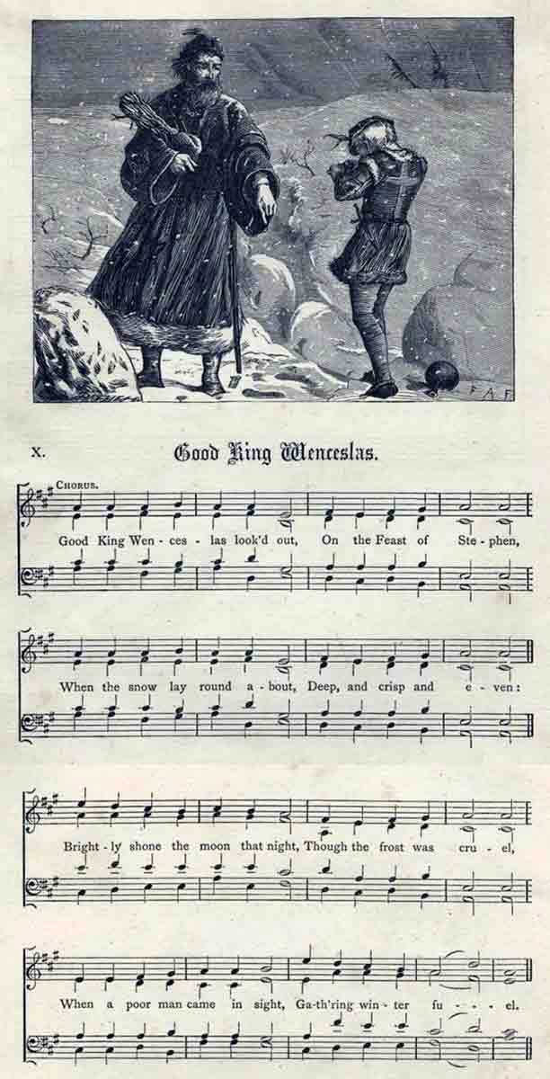 good king wenceslas music