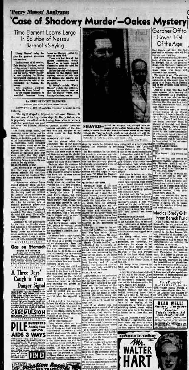 harry oakes examiner article