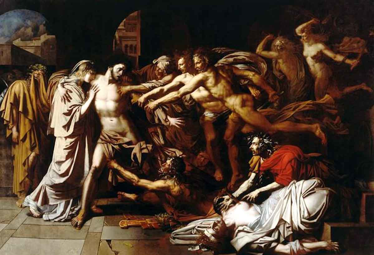 hennequin remorse orestes painting