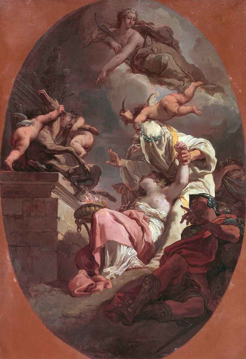 iphigenia sacrifice aulis artemis agamemnon