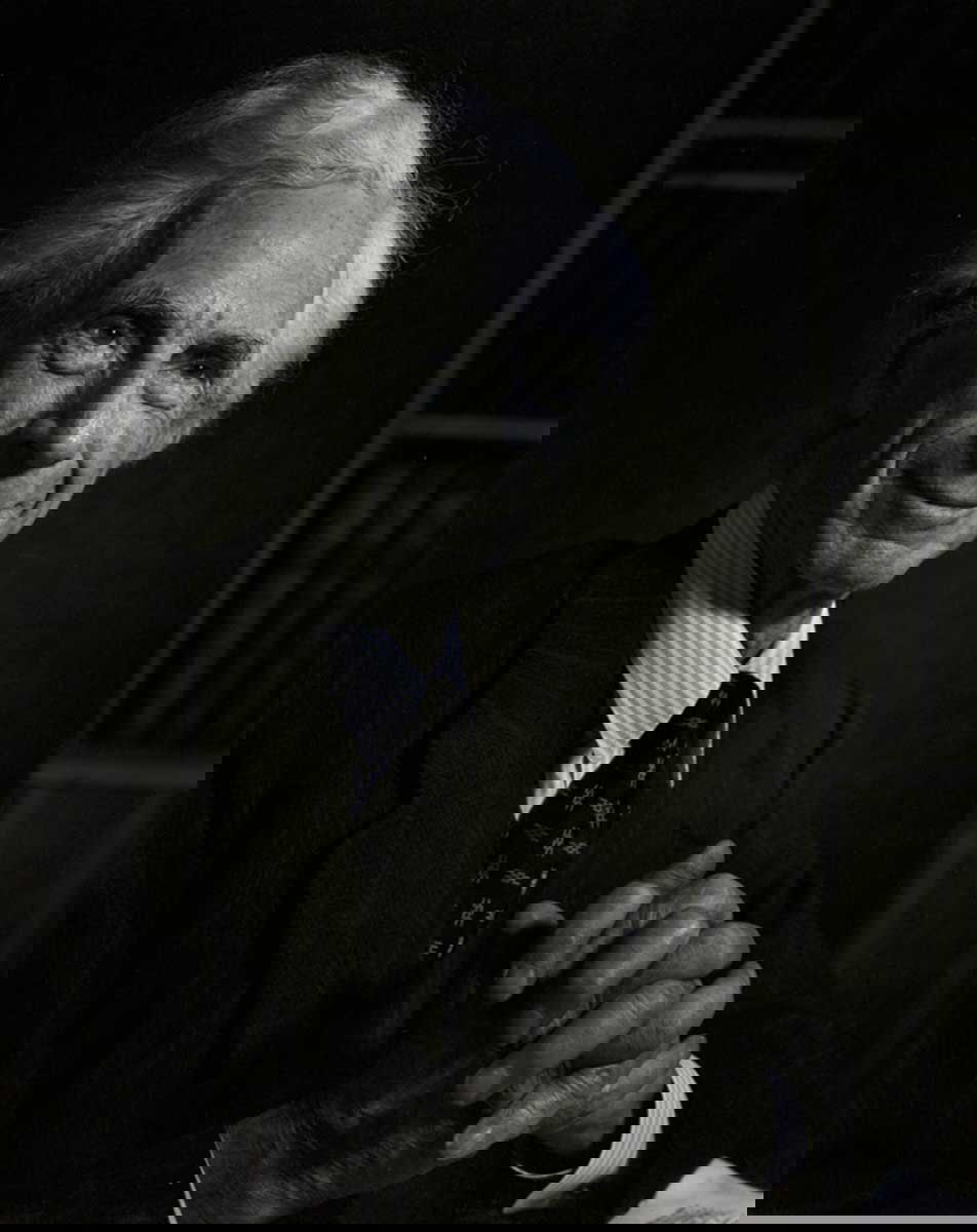 karsh bertrand russell portrait
