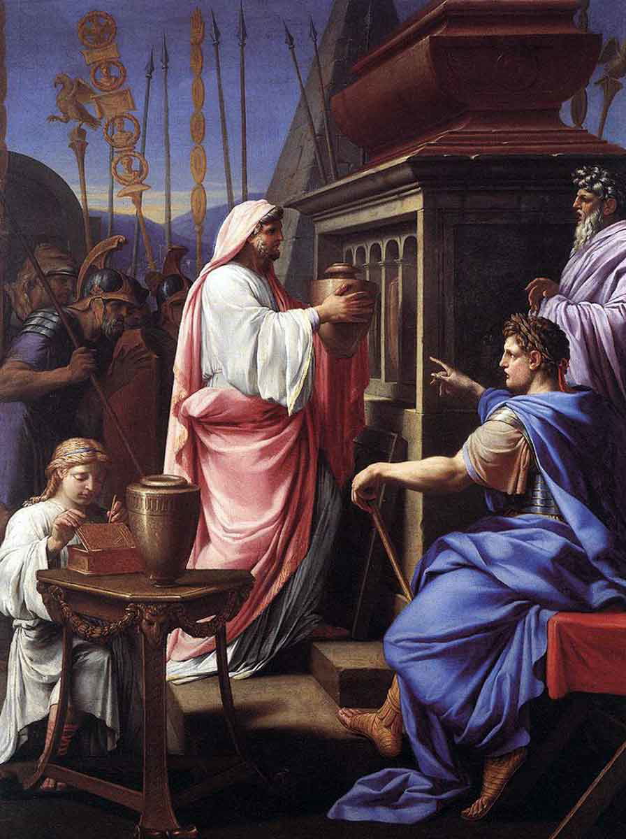 lasueur caligula ashes mother brother royal collection wiki