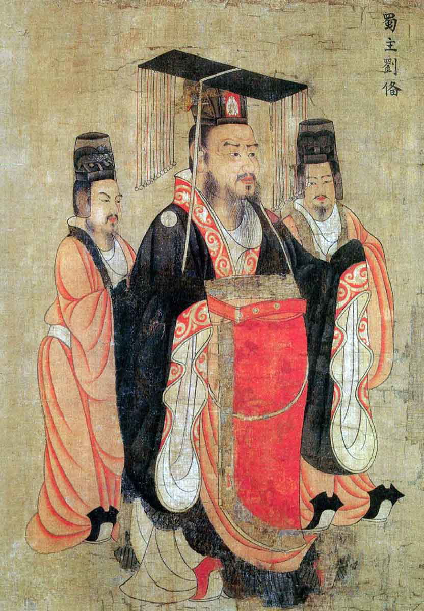 liu bei emperor shu han