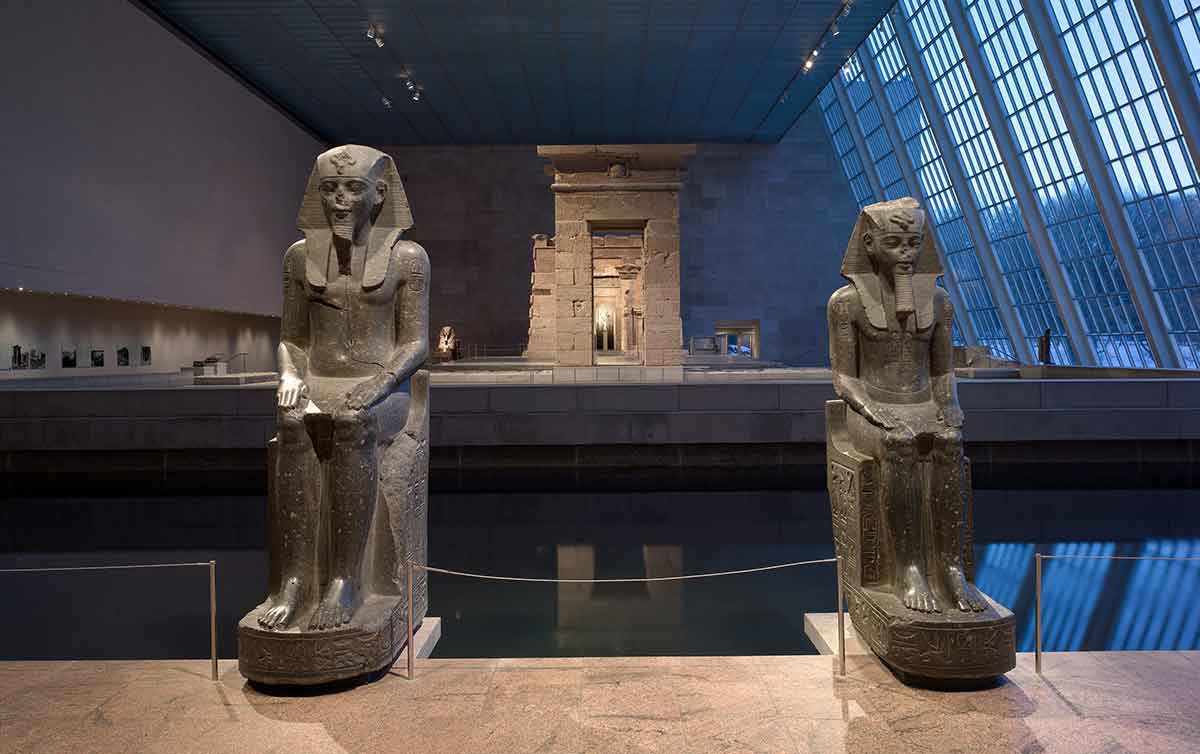 met museum temple dendur open atrium