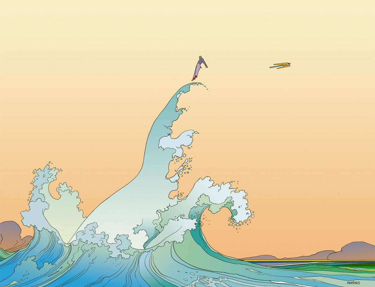 moebius jean giraud voyage hermes 1