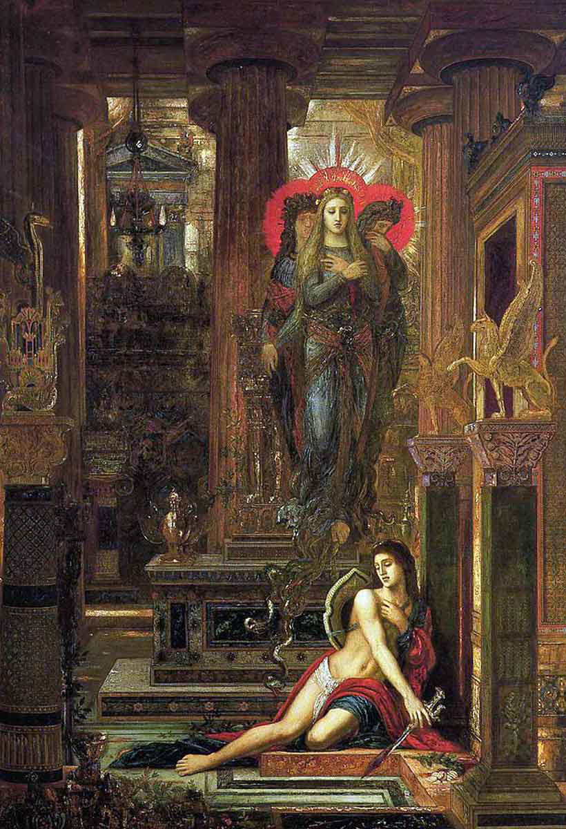 moreau orestes furies painting