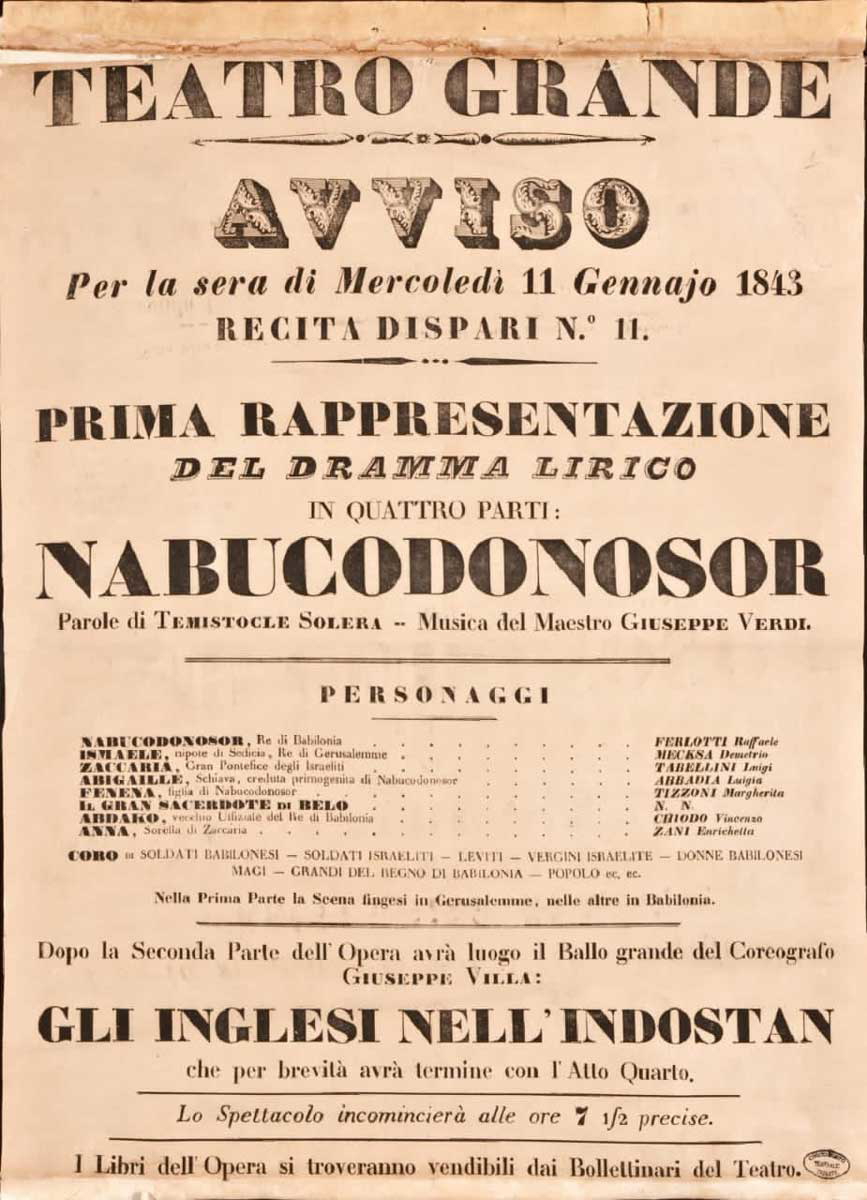 nabucco poster famous operas