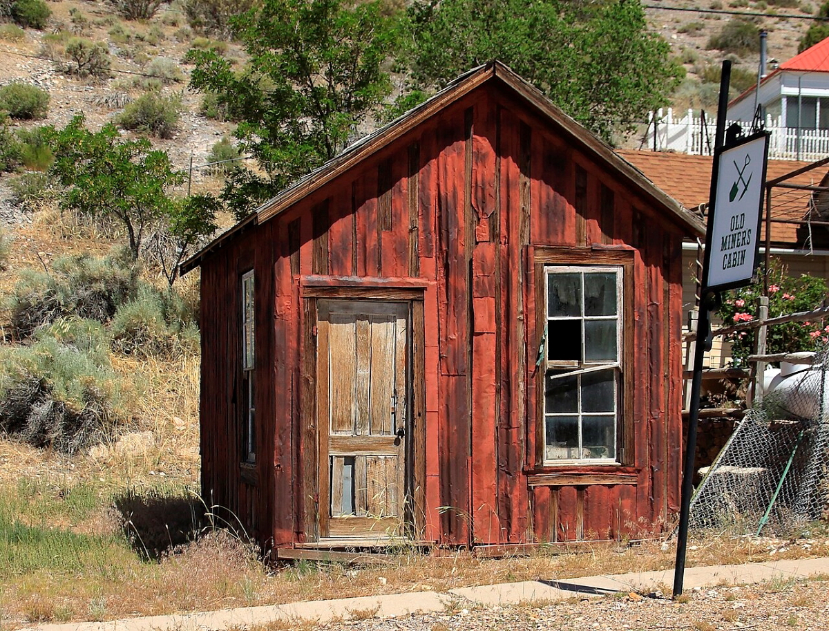old red cabin pioche nevada