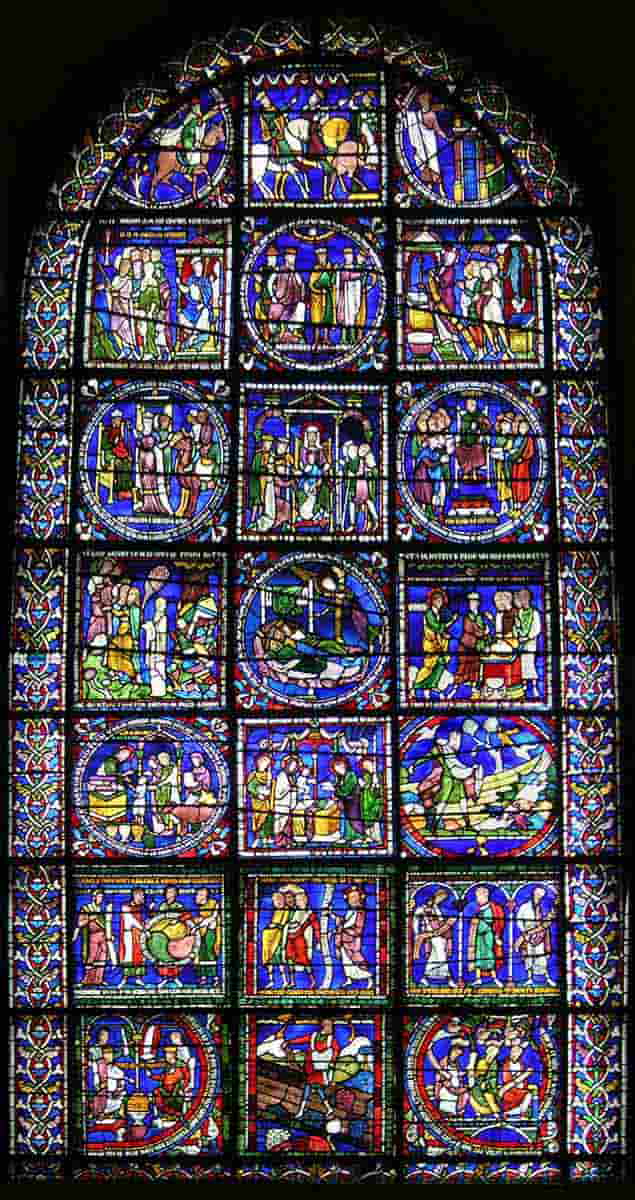 old testament stained glass canterbury cathedral