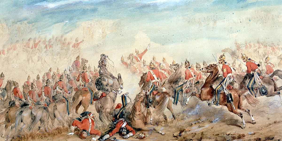 orlando norie charge of the heavy brigade balaklava