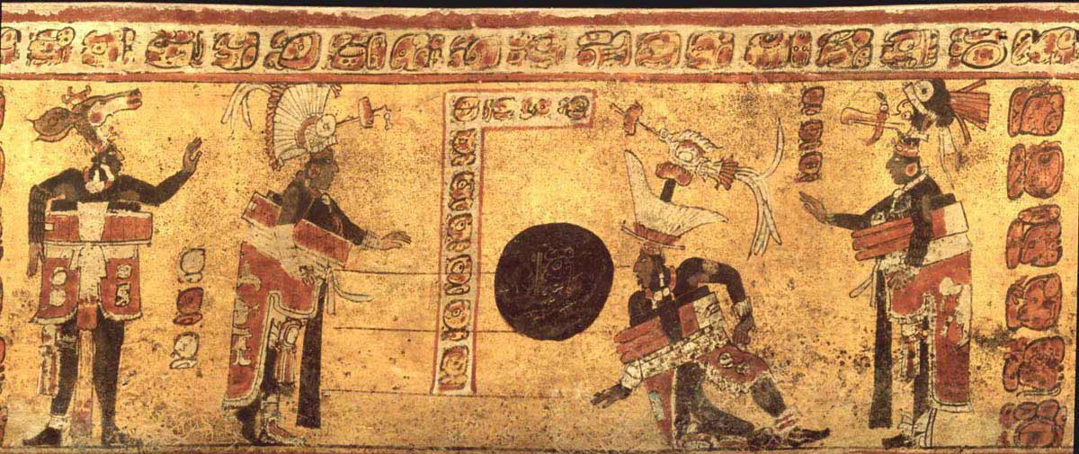 popol vuh vase image ballgame