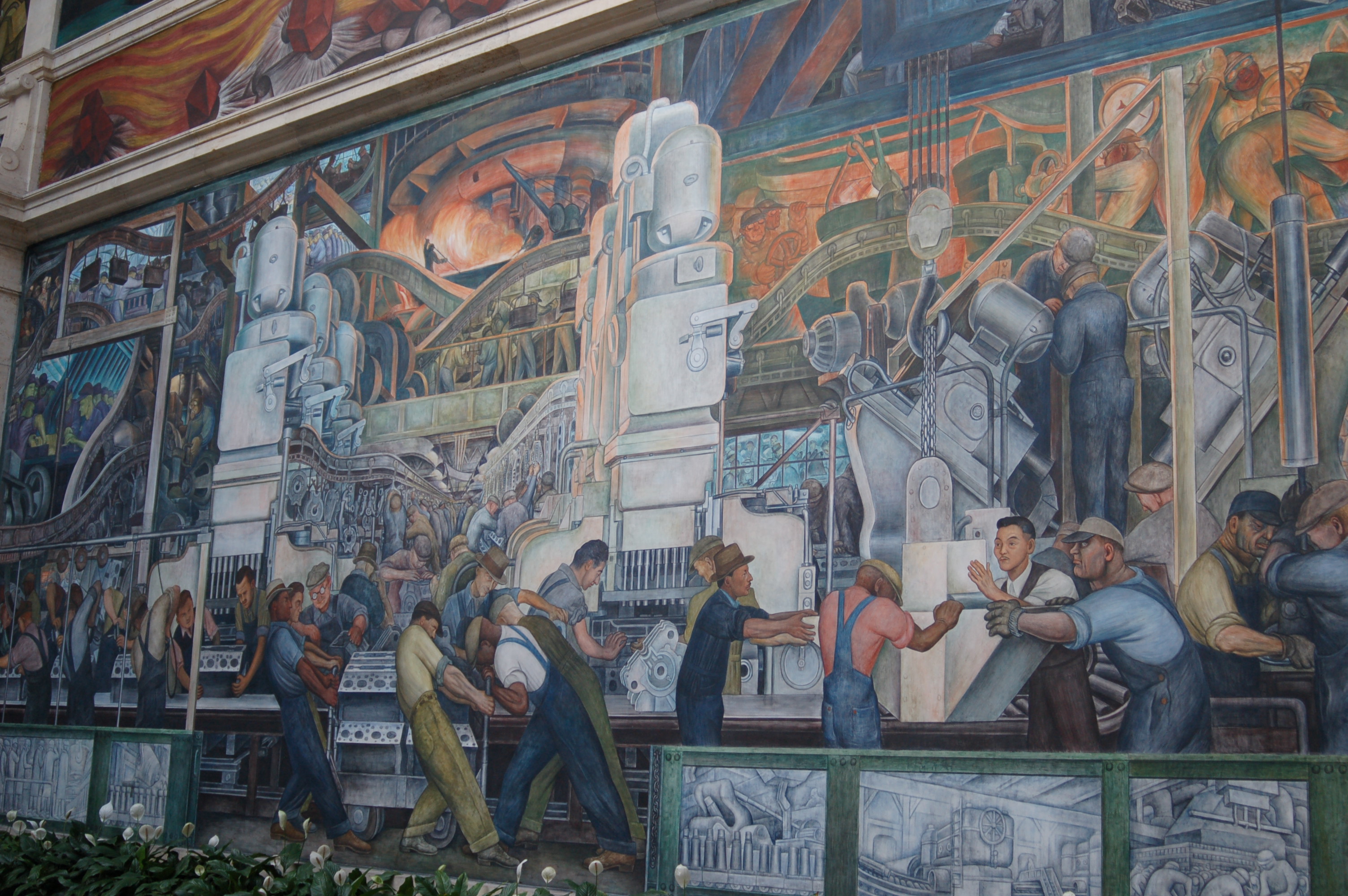 rivera detroit painting