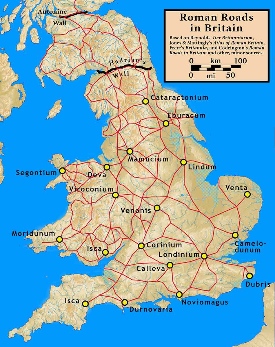roads of roman britain