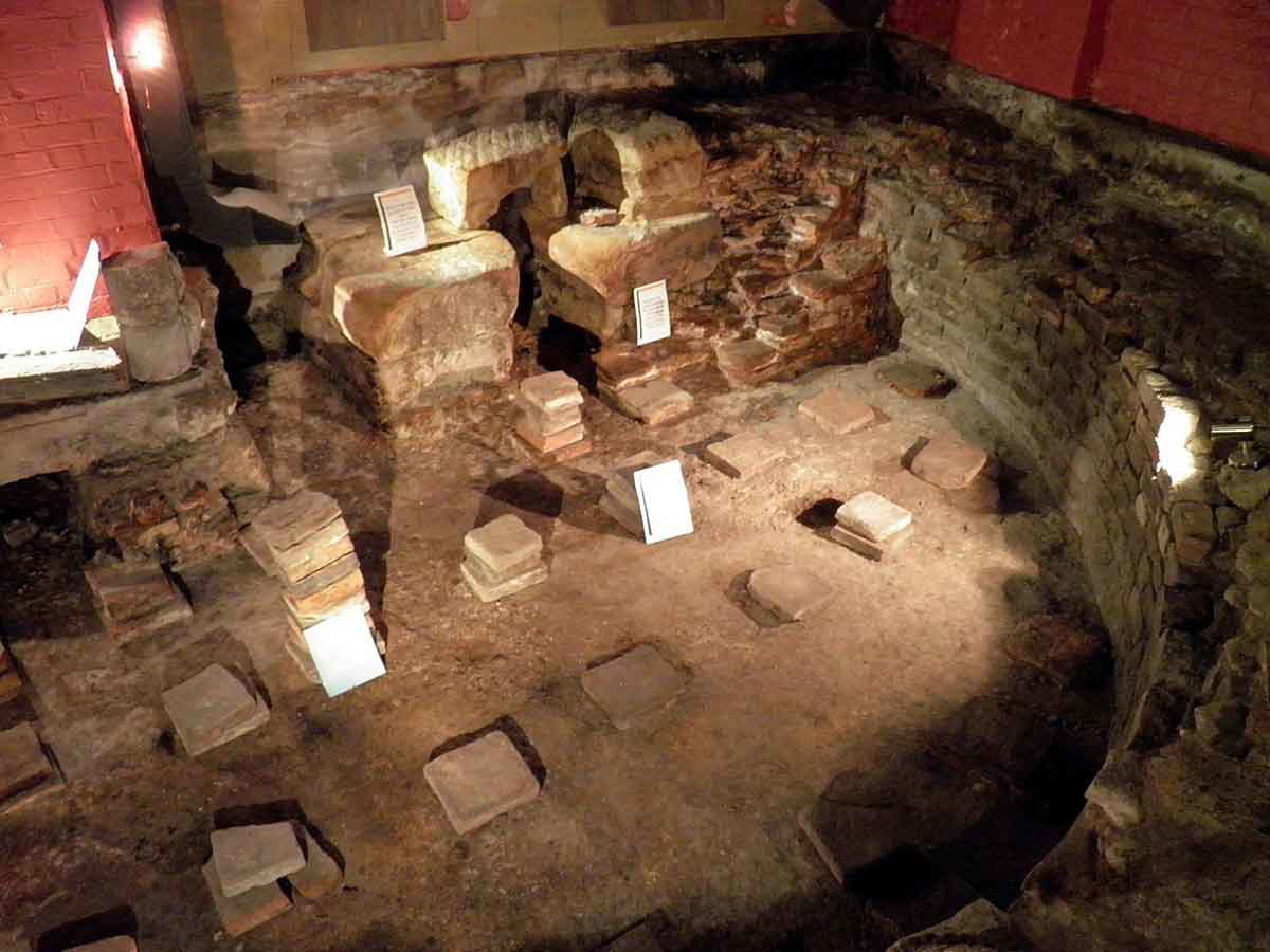 roman york baths caldarium