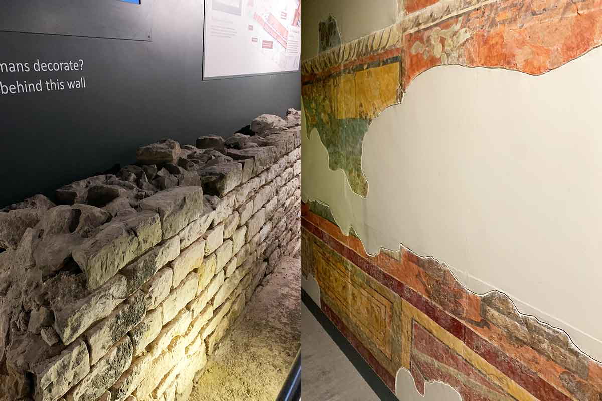roman york remains under york minster