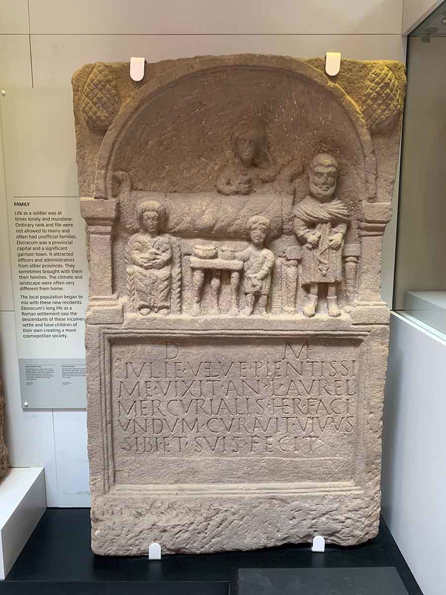 roman york tombstone