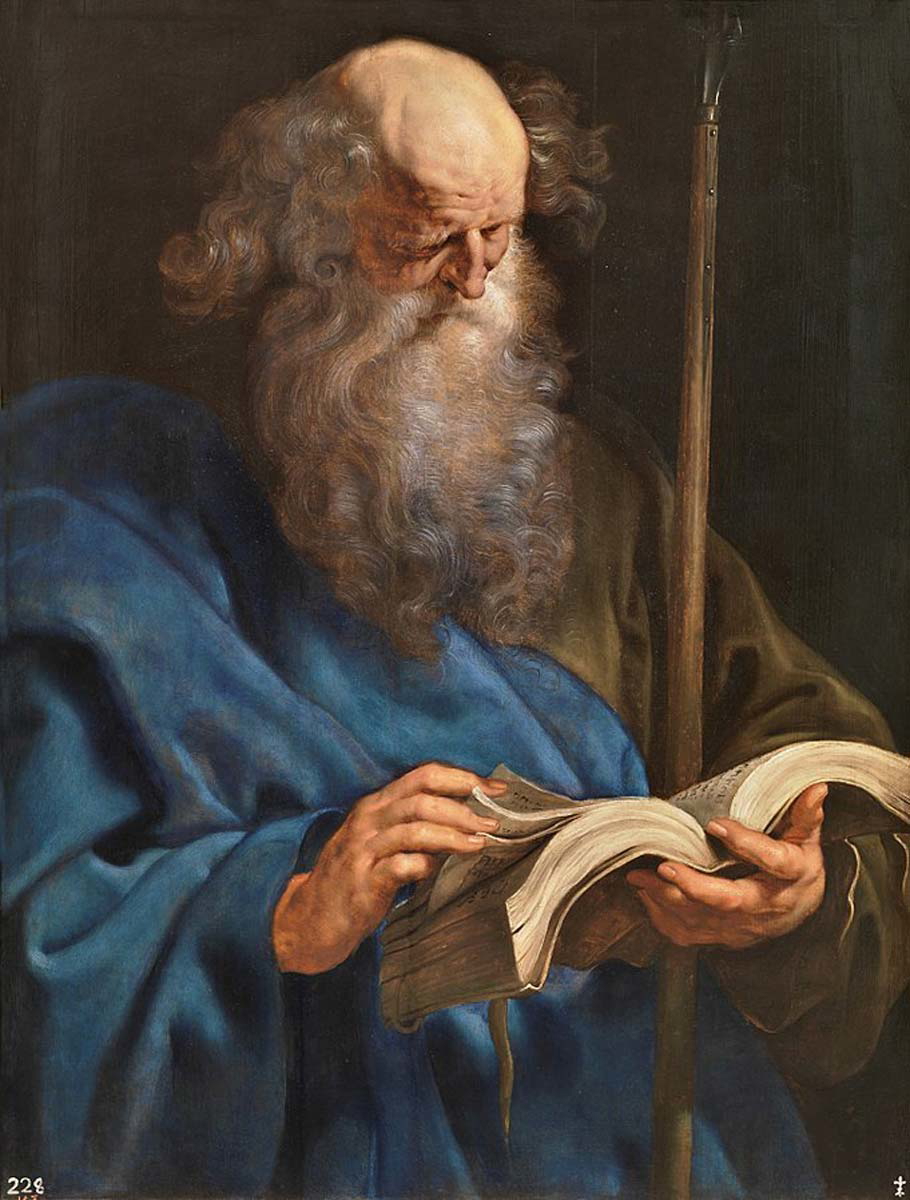 rubens apostle thomas reading twelve disciples