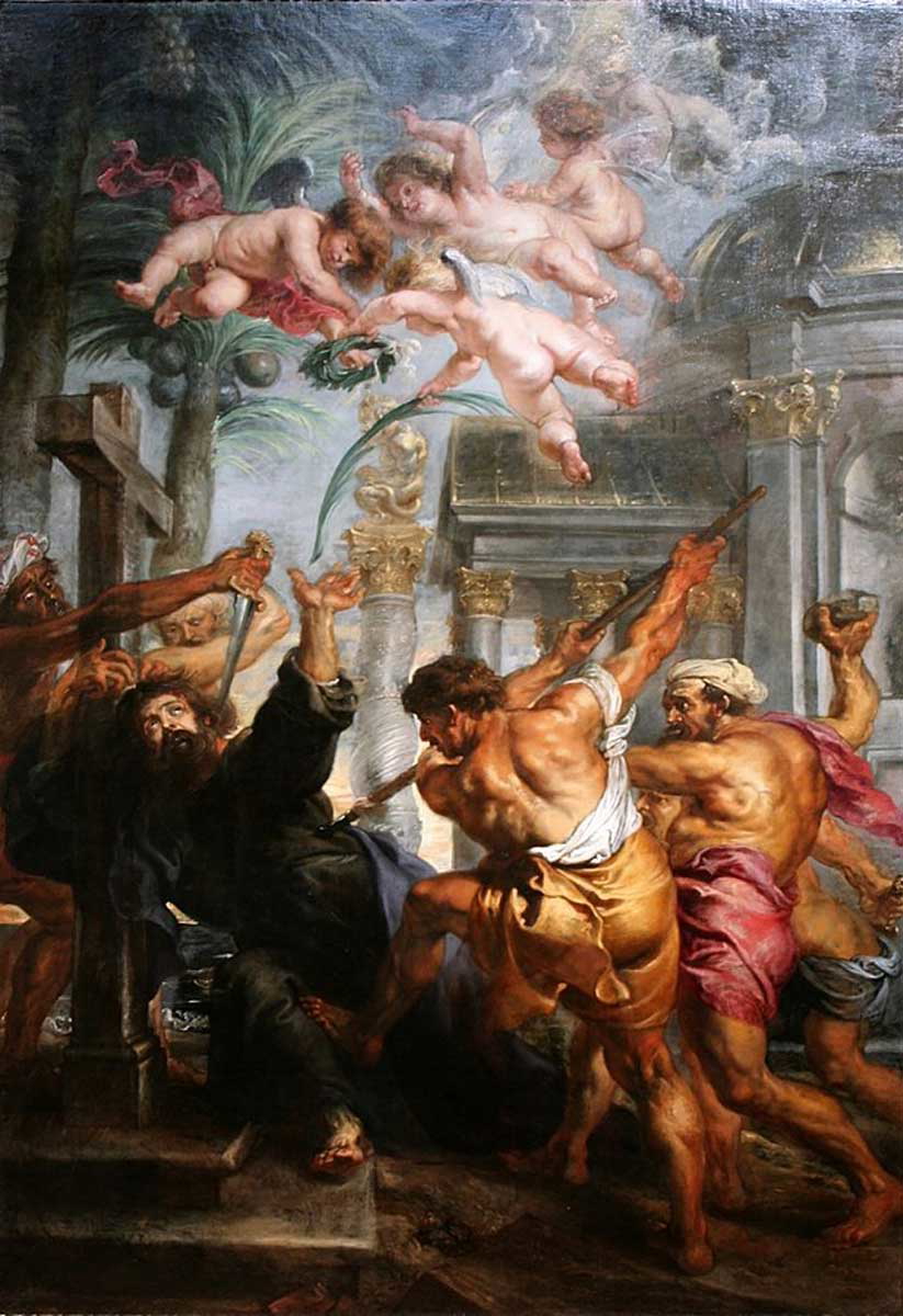rubens martyrdom of st thomas twelve disciples