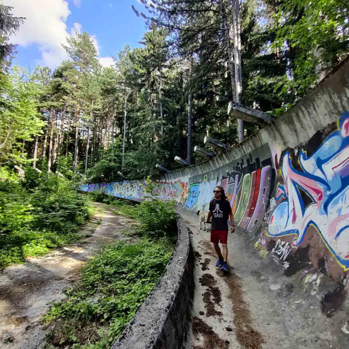 sarajevo olympic bobsleigh track