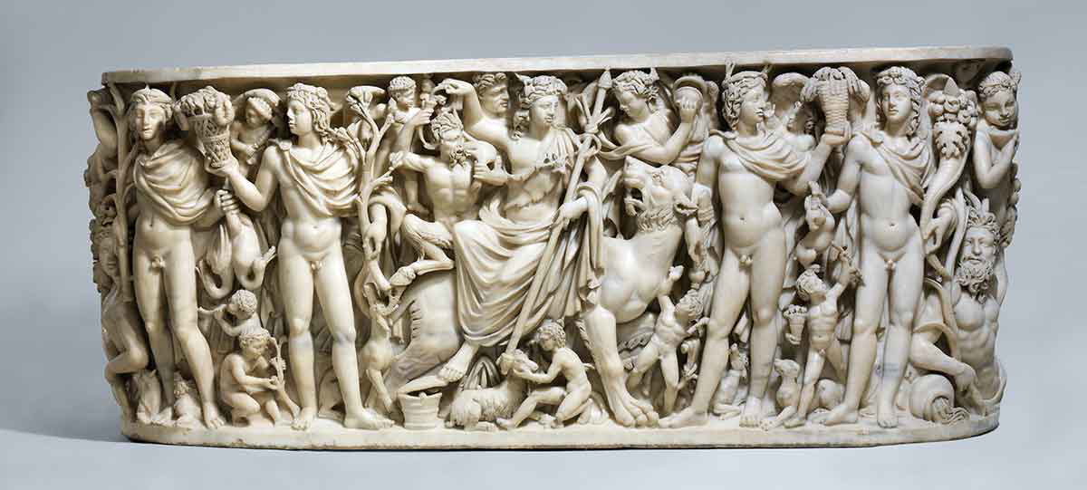 sarcophagus triumph dionysos seasons