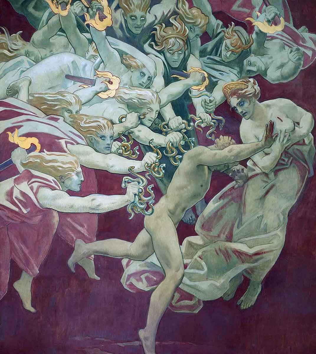 sargent orestes pursued furies painting