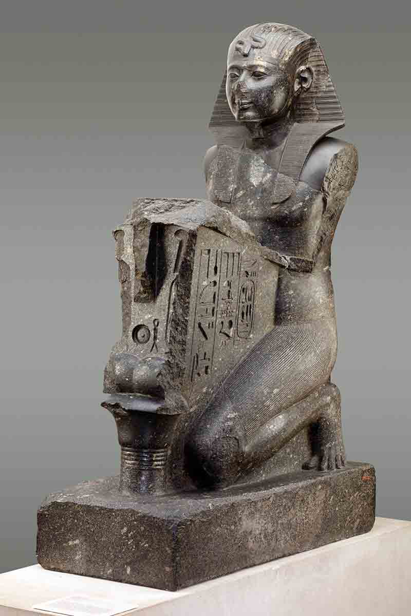 seti metropolitan museum seated statue prince of egypt movie