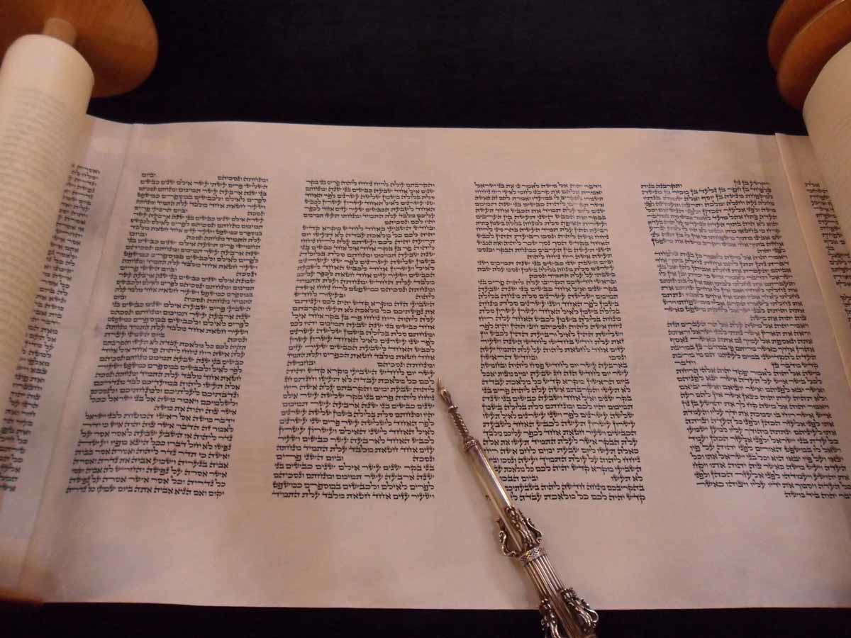 unrolled torah