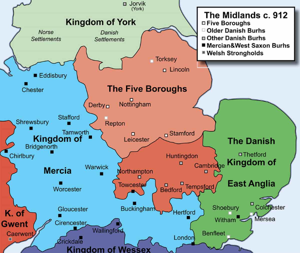 viking anglo saxon territories robin boulby