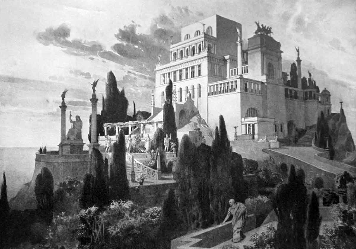 villa jovis capri tiberius