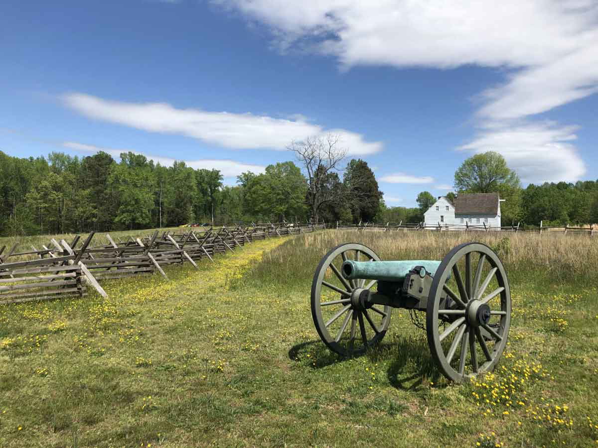 walking trail gaines mill watt house