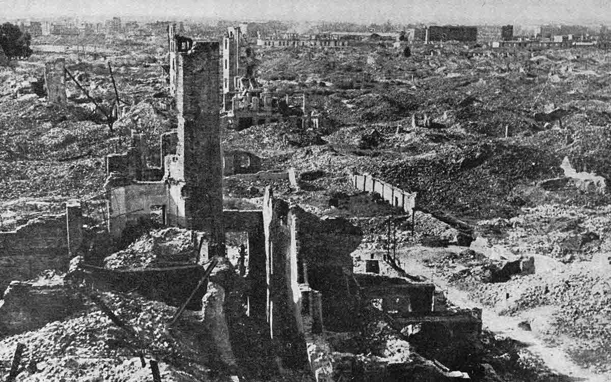 warsaw ghetto post wwii