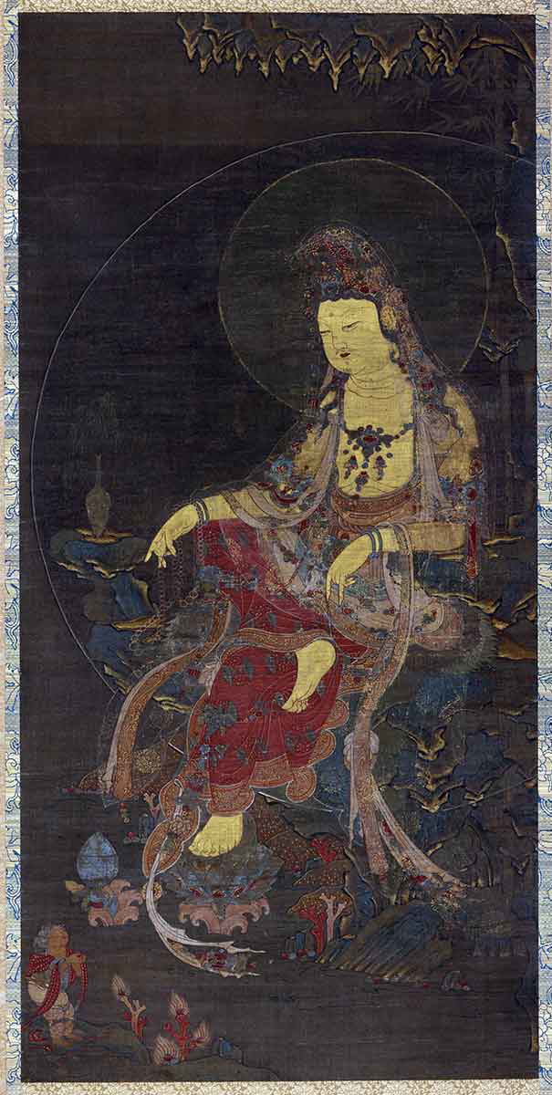 water moon avalokitesvara korean art