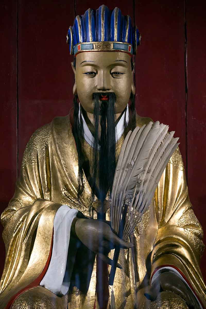 zhuge liang statue temple chengdu