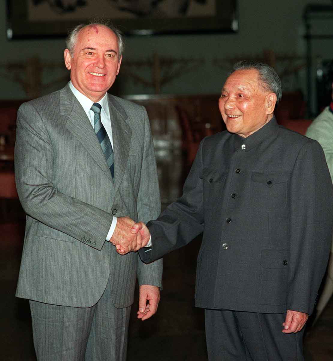 Gorbachev and Xiaoping China 1989