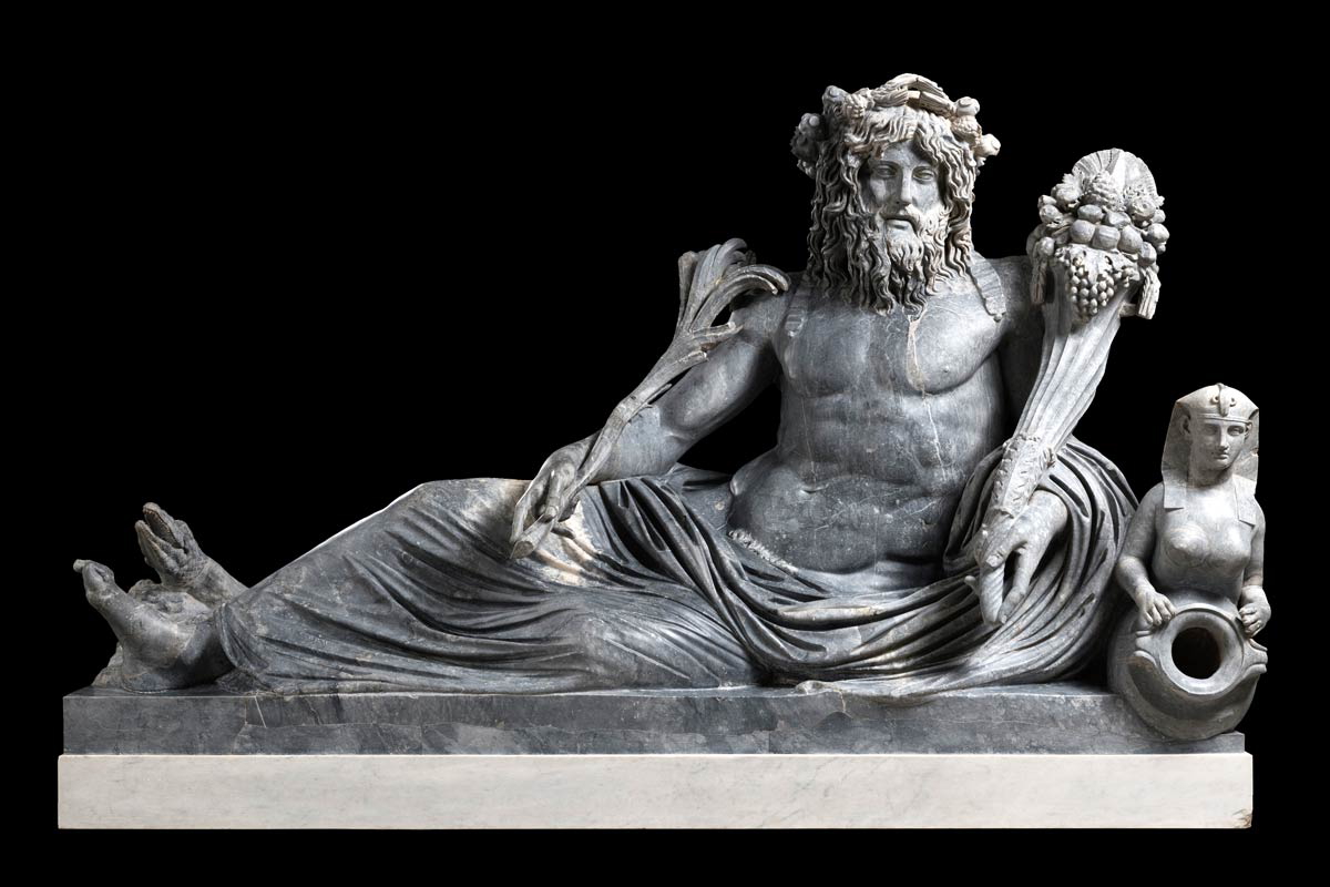 The Torlonia Nile, formerly the Barberini-Albani Nile. late 1st century CE. Roman, Imperial Period. Torlonia Collection. © Torlonia Foundation. Photo by Lorenzo De Masi.