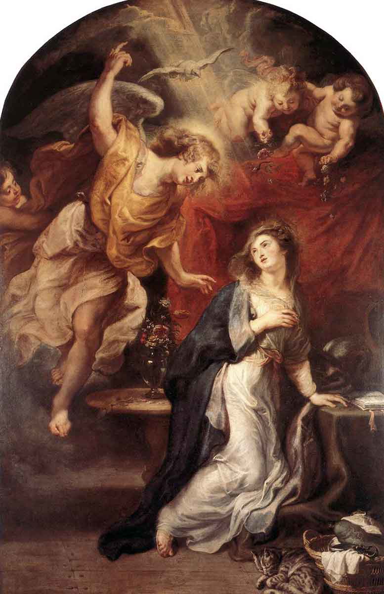 annunciation rubens