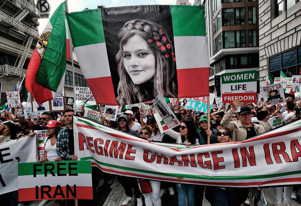 anti iran protests 2022