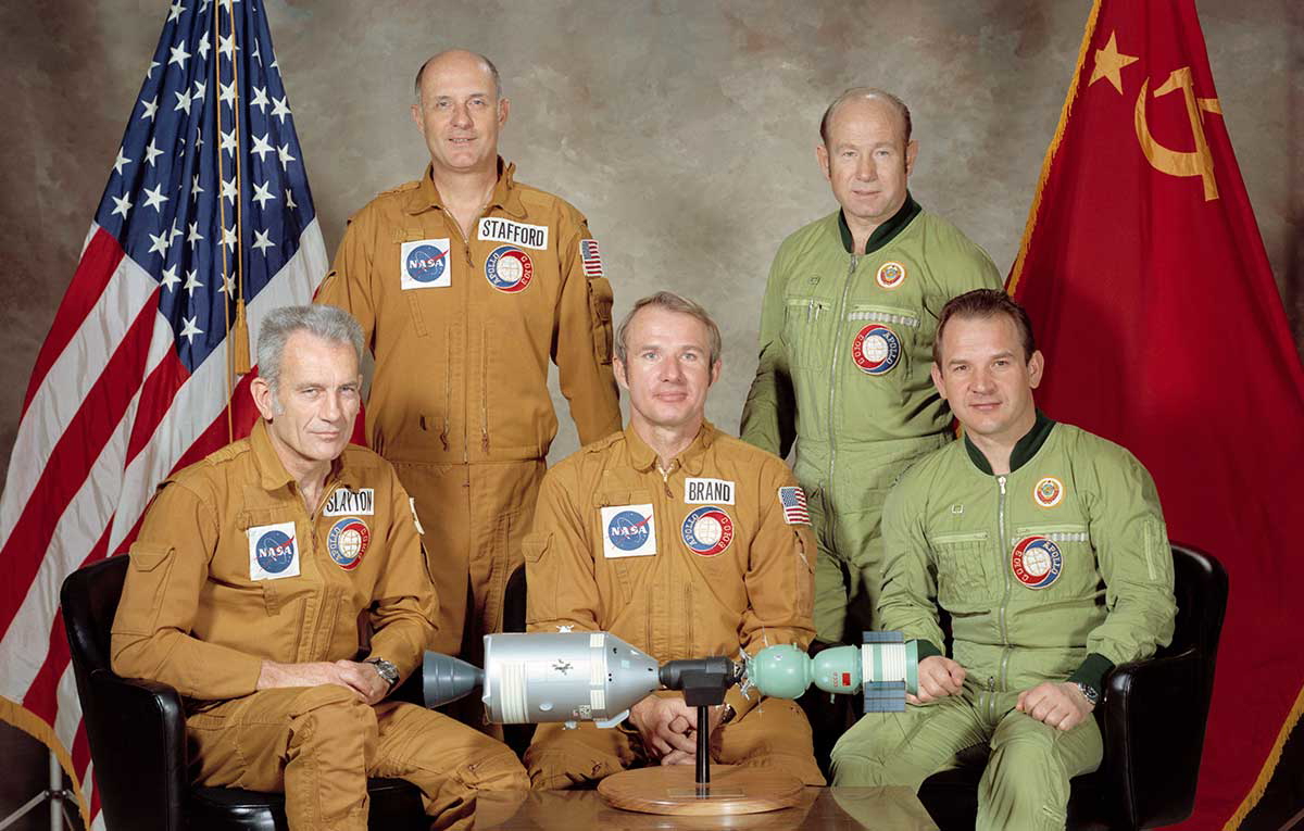 apollo soyuz crew portrait