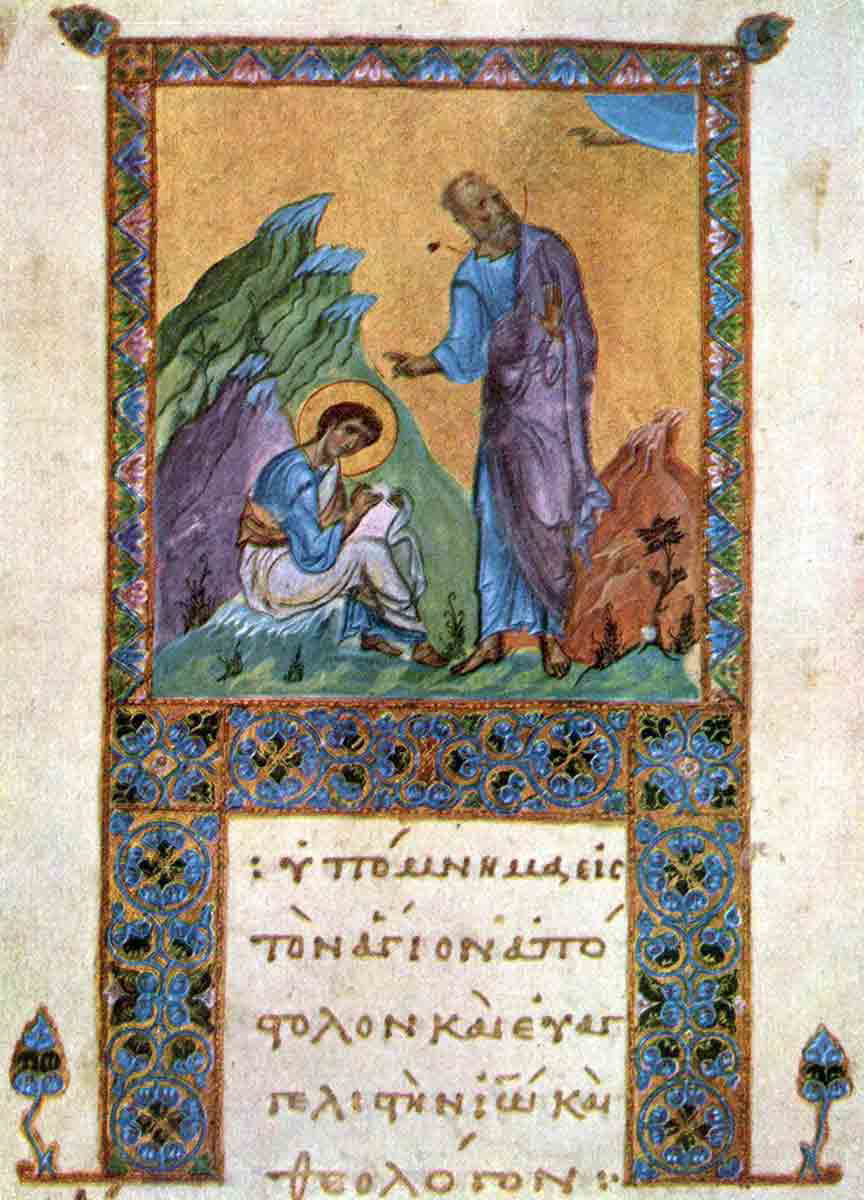 apostle john on patmos