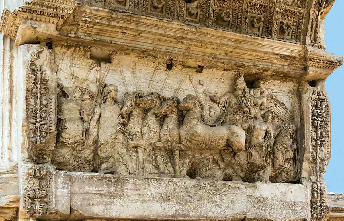 arch titus triumphator