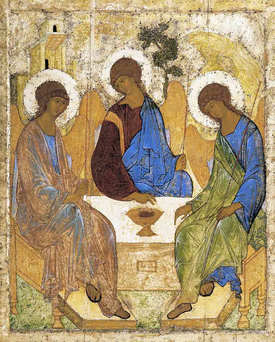 art terms rublev trinity painting
