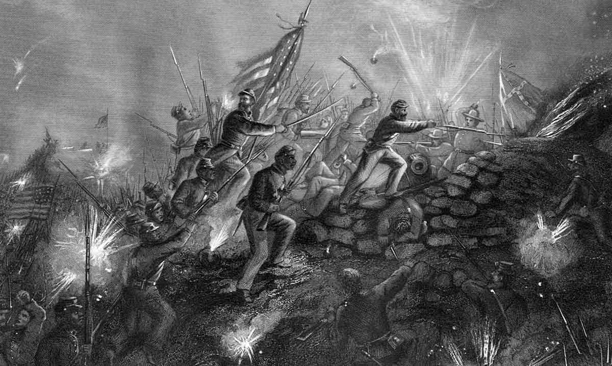 attack fort wagner amerian civil war