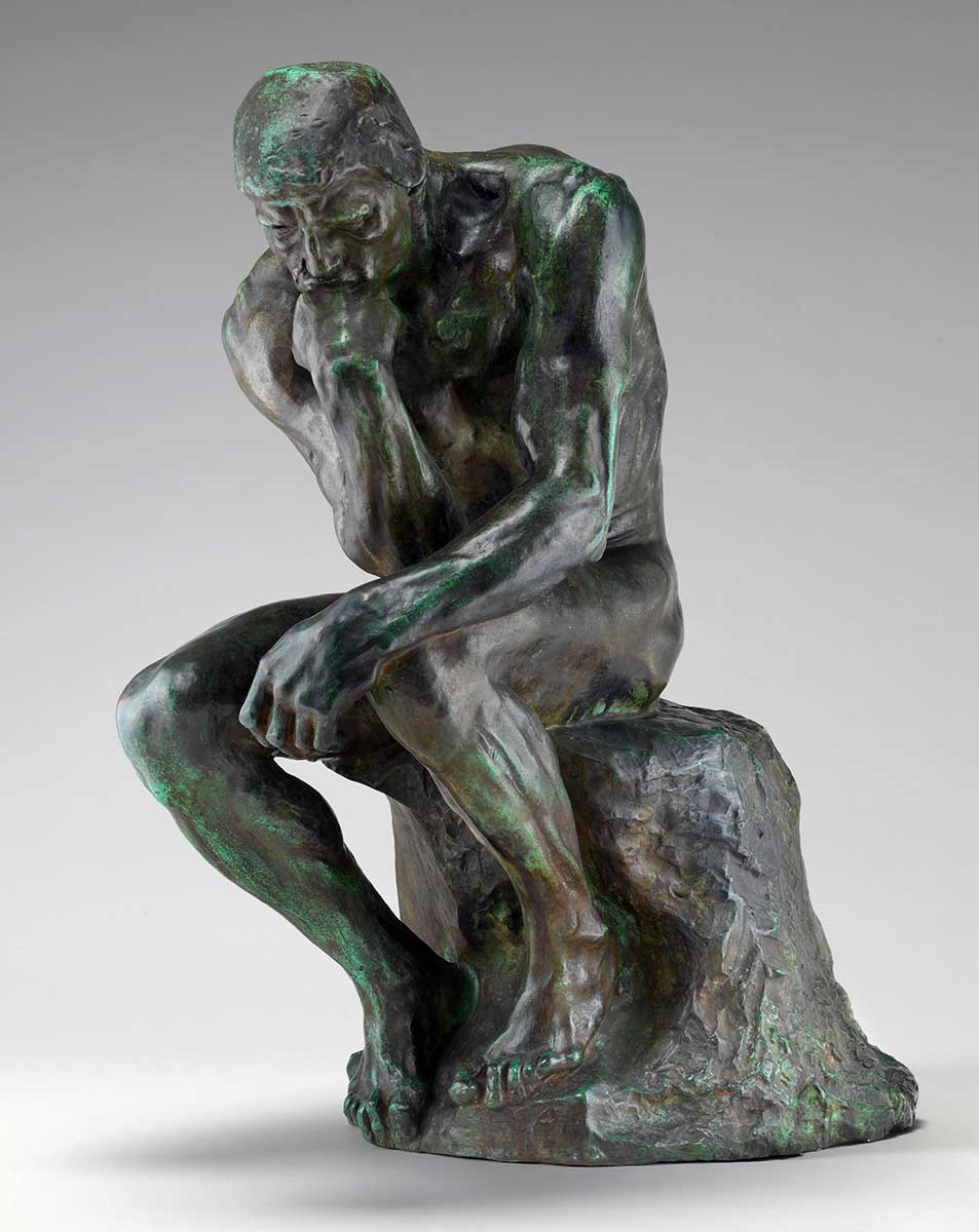 auguste rodin thinker sculpture