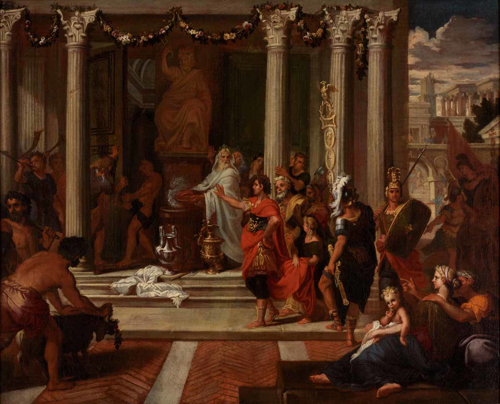augustus orders closing gates of janus