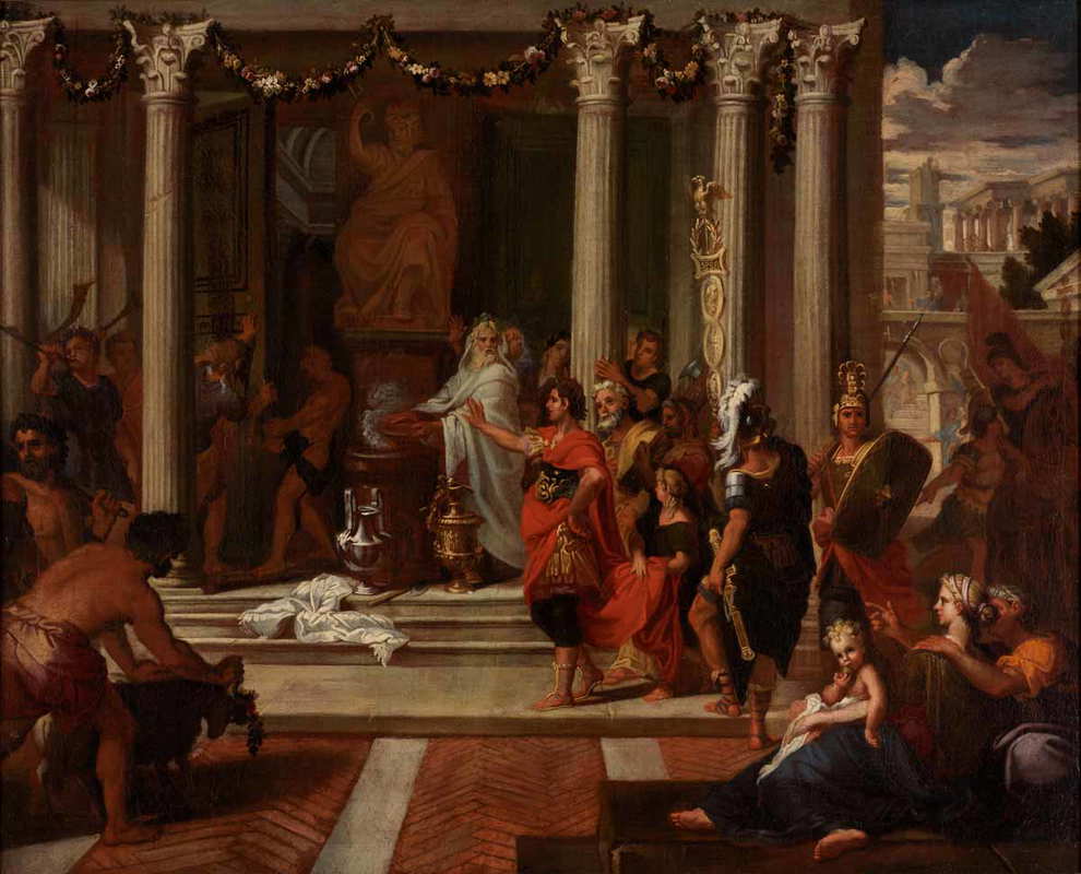 augustus orders closing gates of janus