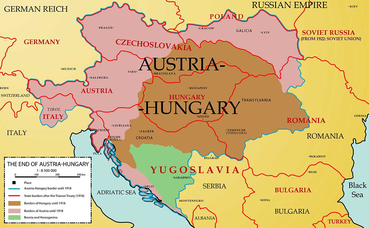 austria hungary 1918
