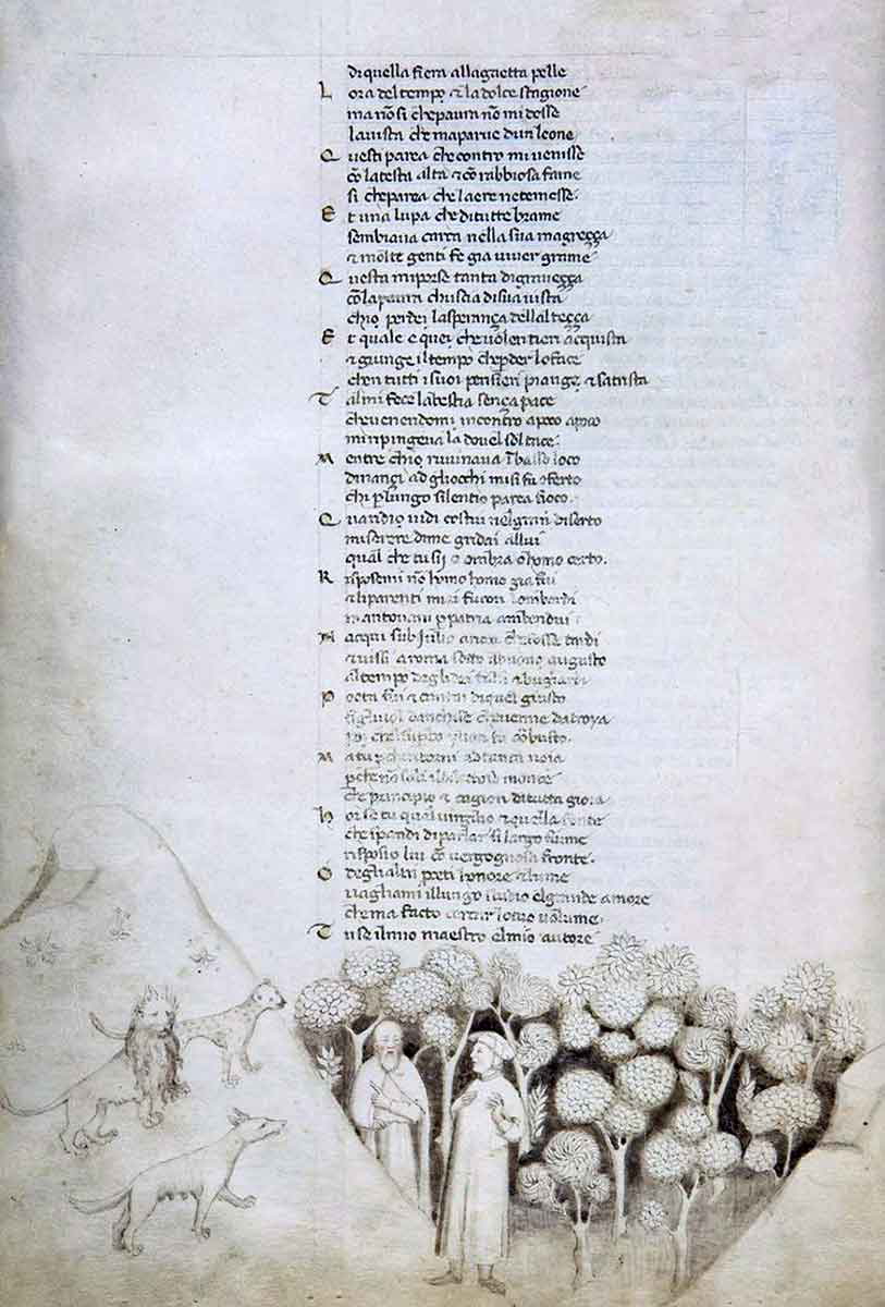 bocaccio manuscript dante dc
