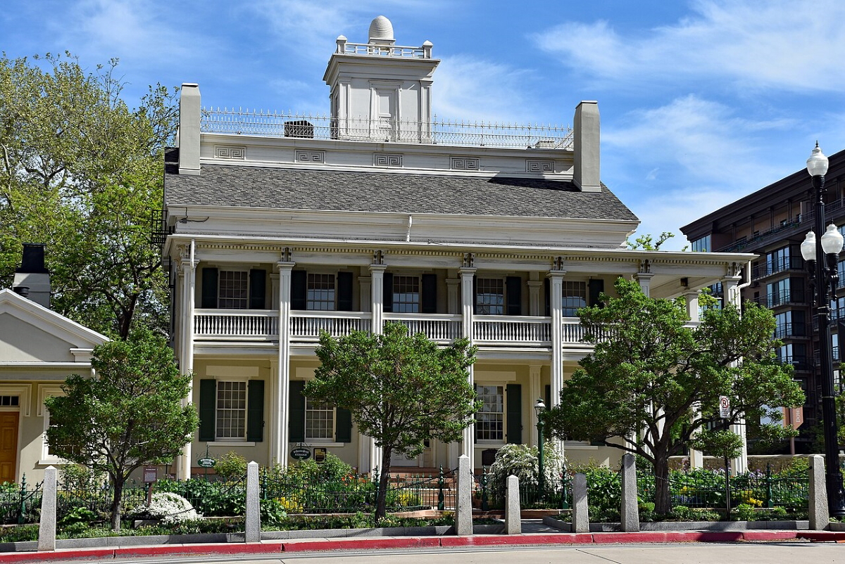 brigham young beehive house downtown utah